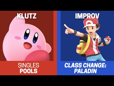 Class Change: Paladin Singles Pools - Klutz (Kirby) vs Improv (Pokémon Trainer) - SSBU