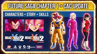 *NEW* DLC PACK 17 CHARACTERS + CAC UPDATE! - Dragon Ball Xenoverse 2 - Future Saga Chapter 1