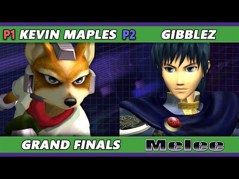 S@X 499 GRAND FINALS - Gibblez (Marth) Vs. Kevin Maples [L] (Fox) Smash Melee - SSBM