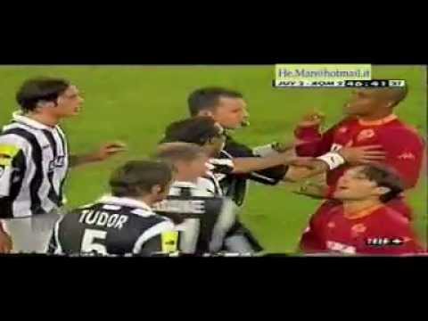 Juventus - Roma:2-2 il Goal di Montella e il boato dei tifosi Romanisti