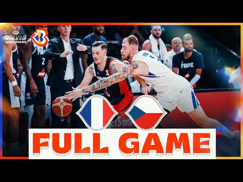 France v Czech Republic | Basketball Full Game - #FIBAWC 2023 Qualifiers