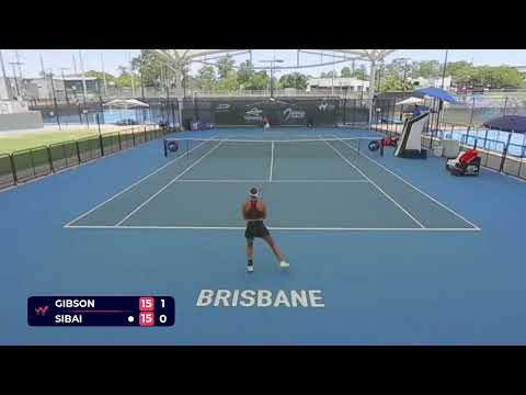 Talia Gibson vs Jizelle Sibai | W75 Brisbane 2026