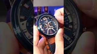 CURREN Original Brand Leather Straps Wrist Watch For Men With Brand (Box &amp; Bag)-8329