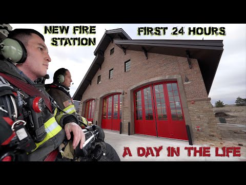 First 24 Hours in a New Fire Station - A Day in the Life