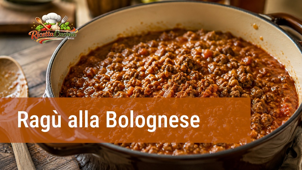 Anteprima video di Video Ricetta Ragù alla Bolognese