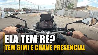BMW F900 GS Tem RÉ e Chave Presencial! Rolê pela Cidade Antes da 2ª Revisão