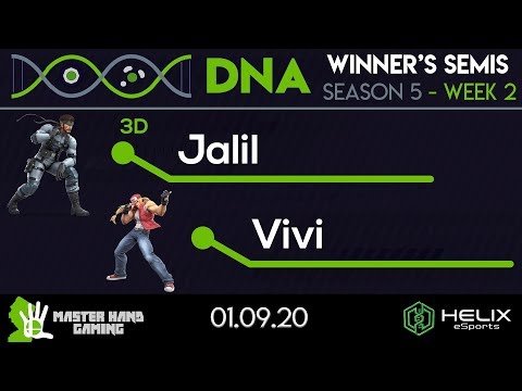 DNA S5:W2 - 3D | Jalil (Snake) Vs. Vivi (Hero/Terry) - W Semis