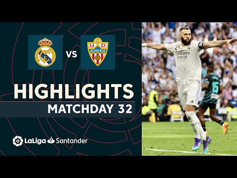 Resumen de Real Madrid vs UD Almería (4-2)