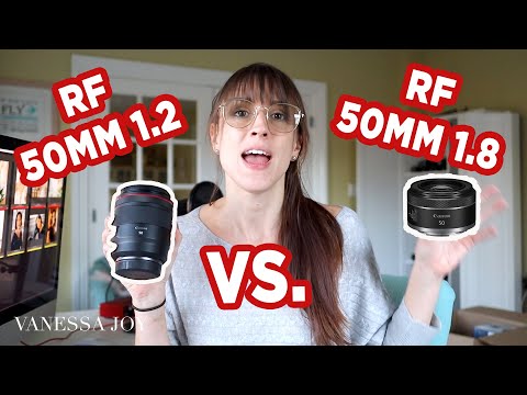 Canon RF 50mm 1.8 Vs 1.2: Can YOU Tell the DIFFERENCE?! (Comparison and Review)
