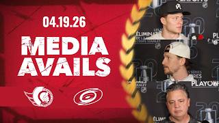 Tim Stützle, Thomas Chabot, Travis Green Media Availability