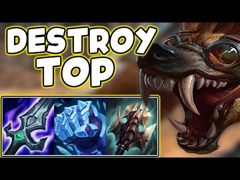 WARWICK TOP LANE SEASON 11 DOMINATION - League of Legends Warwick Guide