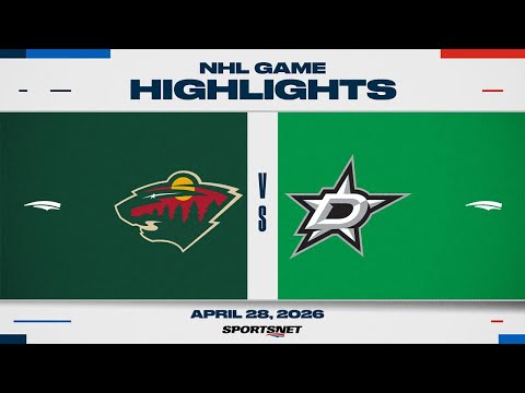 NHL Game 5 Highlights | Wild vs. Stars - April 28, 2026