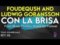 Foudeqush And Ludwig Goransson - Con La Brisa (Wakanda Forever) - Karaoke Instrumental - Hombre/male