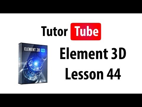 Element 3D Tutorial Lesson 1 Workflow