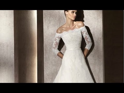 Wedding Dress Off Shoulder Lace Sleeves