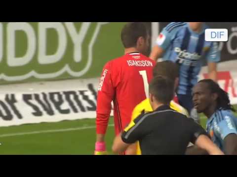 Andreas Isakssons räddning mot Falkenberg