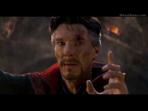 Doctor Strange predicts 1 possibility in 12 million chances to defeat Thanos | Iron Man Vs Thanos