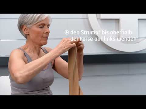 BORT AktiVen Medizinische Kompressionsstrümpfe | Anlegevideo