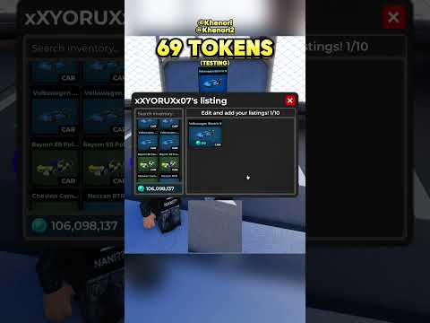 🔥Selling IDRs for 69 Tokens 😹 Car Dealership Tycoon  @AngelicaManalastass #cardealershiptycoon