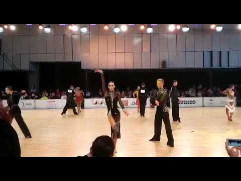 WDSF Lithuanian Open 2018 Youth Open Latin Final / Rumba Dmitri Borovski - Alisa Alexandrova / FIN