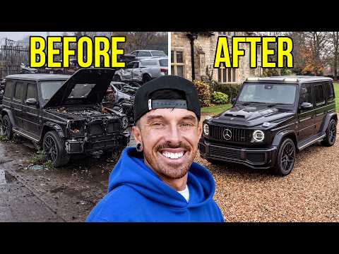 FULL BUILD - I BOUGHT A WRECKED MERCEDES G WAGON