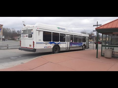 NFTA Metro Ride Route 15A Outbound Bus 2612 - 2006 Gillig Advantage Hybrid