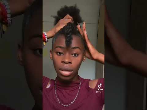 Coiffure cheveux mi-long. #coiffuressimples