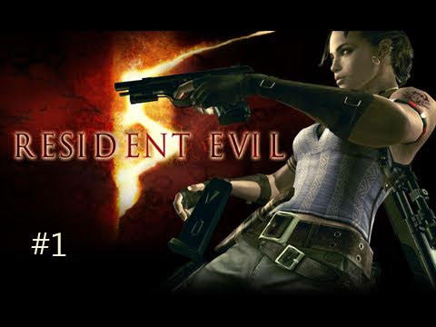 Resident Evil 5 Co-Op w/ Courtney | Chapter 1-1 Part 1