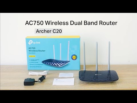 Archer C20, AC750 Wireless Dual Band Router