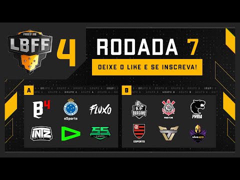 LBFF 4 - Rodada 7 - Grupos A e B | Free Fire