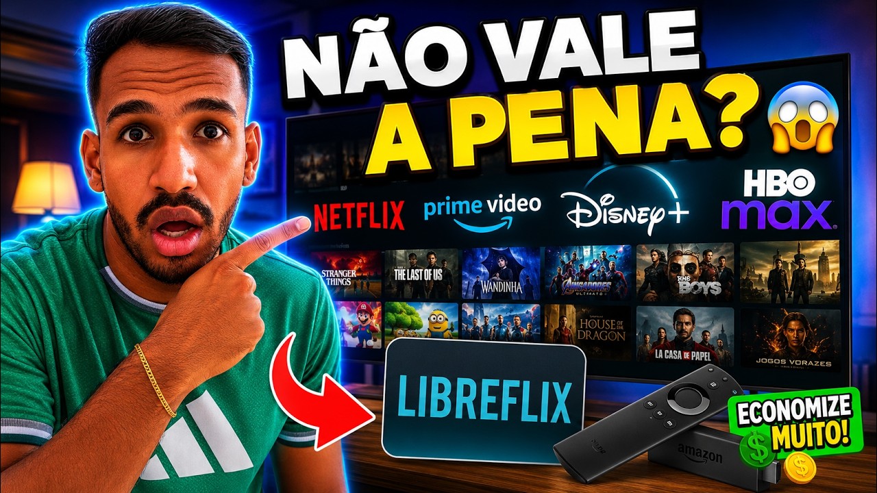 🔥 LIBREFLIX VALE A PENA? TESTEI E VOU TE CONTAR A MINHA OPINIÃO!