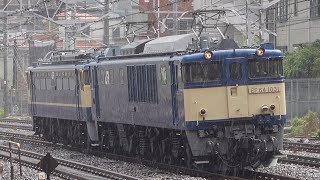 EF64-1031+EF65-1115(無動) 長野入場配給(廃車回送) 東十条駅通過