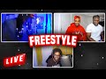 BLOU ZIAS REACT TO INSANE FREESTYLES LIVE