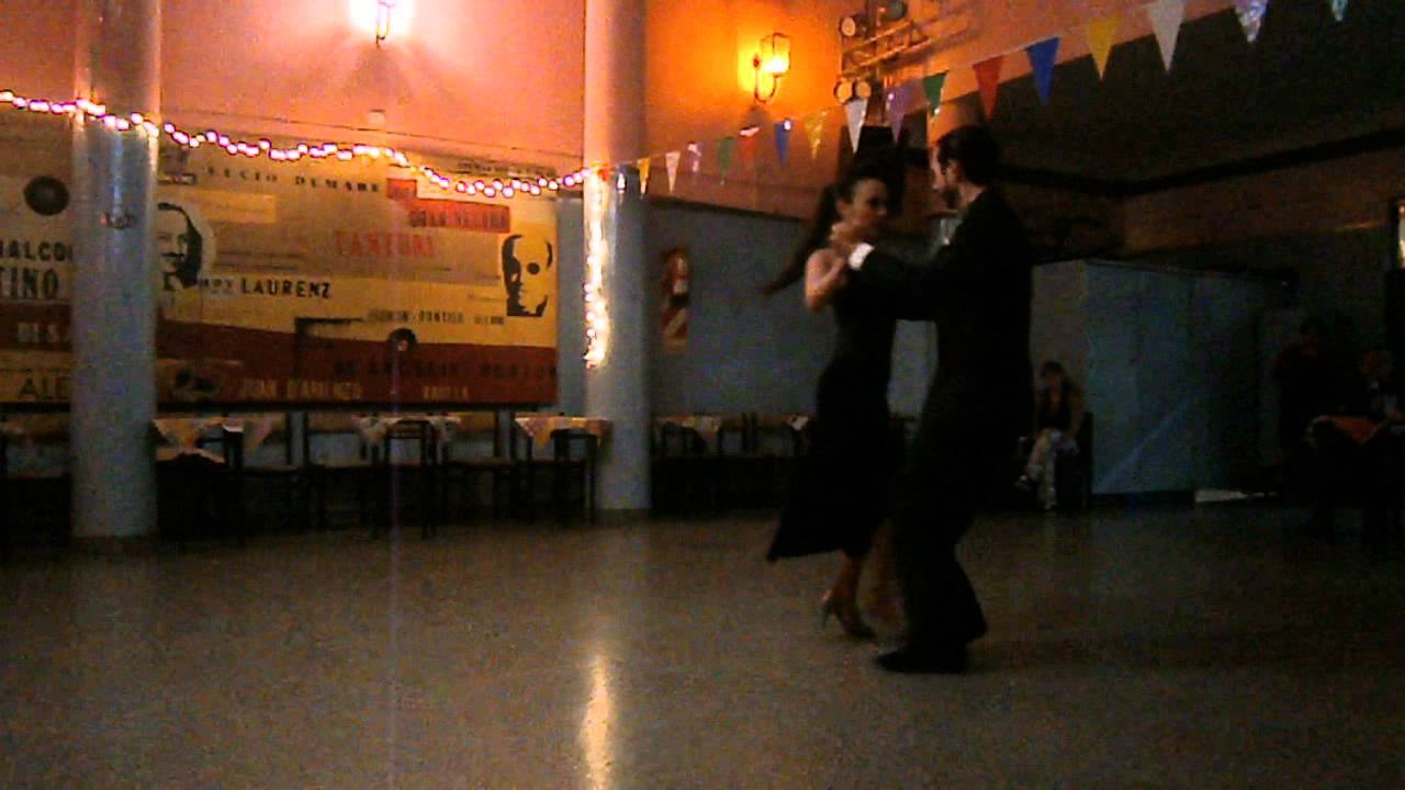 Lida Mantovani y Facundo Ruiz Diaz en El Motivo Tango, 1/9/2014
