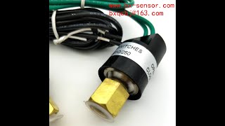 hvac air condition pressure switch r134a youtube video