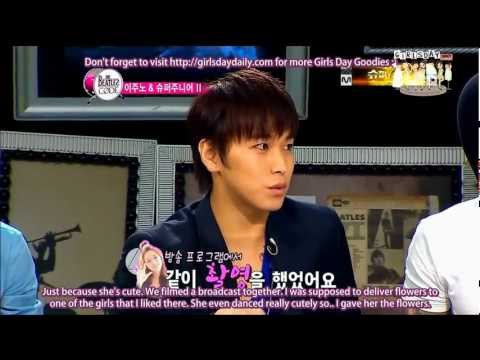 [ENG SUB] 110825 Super Junior Talks About Girl's Day Minah