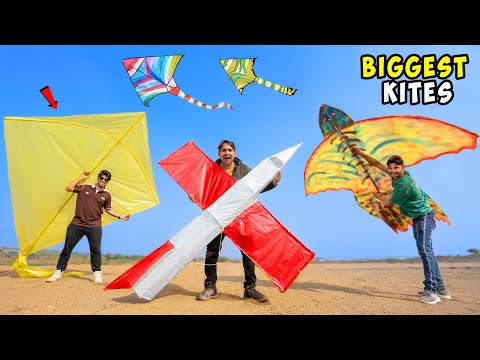 Biggest Kite Flying Challenge - किसकी पतंग सबसे अच्छी उड़ेगी | With Team
