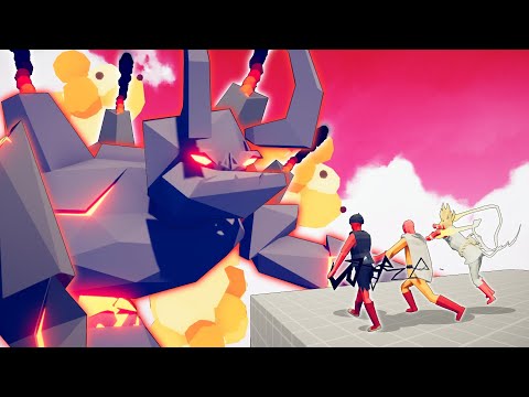 ( NEW ) FIRE GOLEM vs EVERY STRONGEST BOSS | TABS - Totally Accurate Battle Simulator