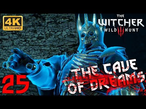 THE WITCHER 3 - Part 25: The Phantom of Eldberg, The Cave of Dreams (Death March) [4K, 60fps]