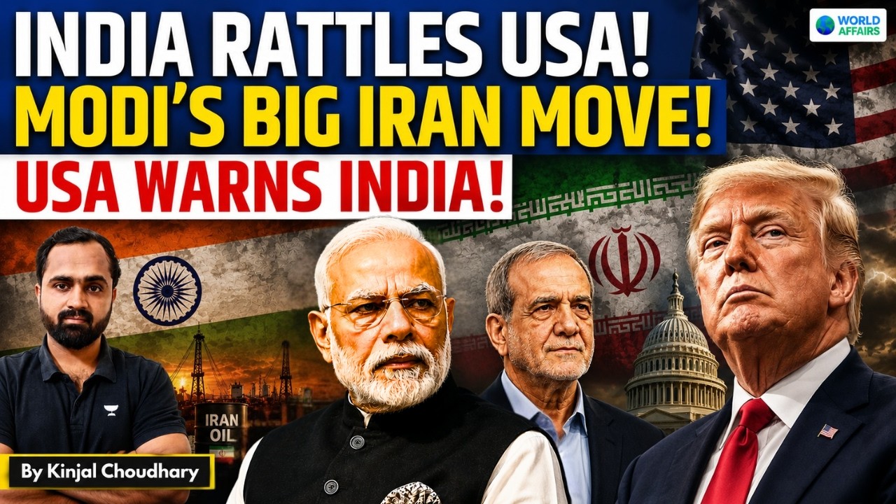 Modi SPOILS Trump's Plan! Discusses Trade With Iran Amid US Boycott! Rubio WARNS Sanctions! Kinjal