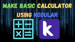How to make a Basic Calculator using Kodular | Kodular Tutorials || DeCoders