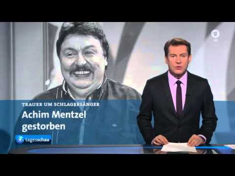 Achim Mentzel - Nachruf / Trauer i.d. ARD Tagesschau 04.01.2016