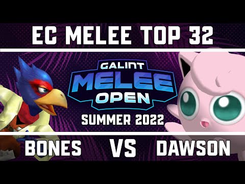 Bones (Falco) vs Dawson (Jigglypuff) - East Coast Melee Top 32 - GMO Summer '22
