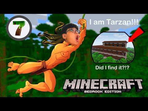Living in the Jungle! Minecraft Survival Bedrock | Giveaway