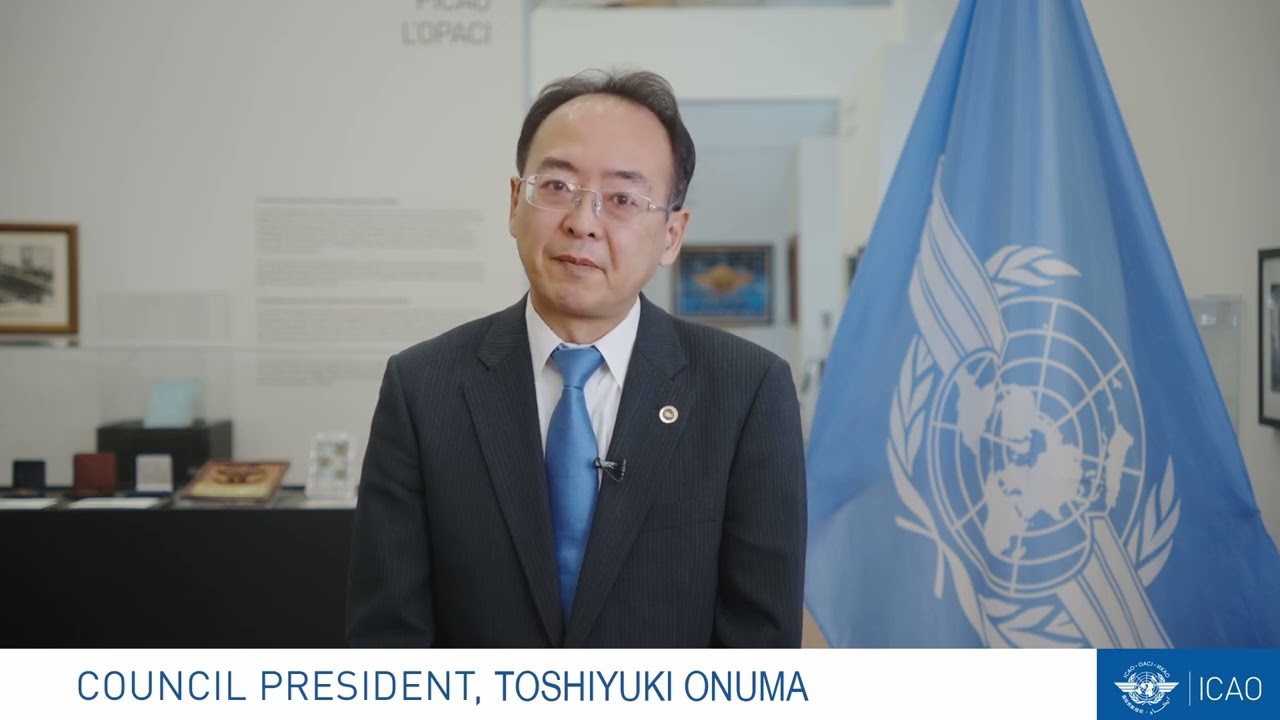 CALAF Video Invitation from the President of the ICAO Council, Toshiyuki Onuma