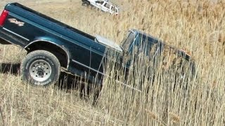 preview picture of video 'Ford F250 Get A Bit Too Deep Mudding At Oakville Mud Bog'