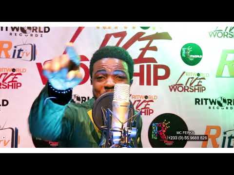 Gifted! MC FERKA stunning Live Worship medley that will make your day great @ Rit Studios