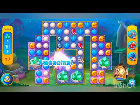 Fishdom,10344 level,no Booster - 10344 уровень, прохождение без бустеров.