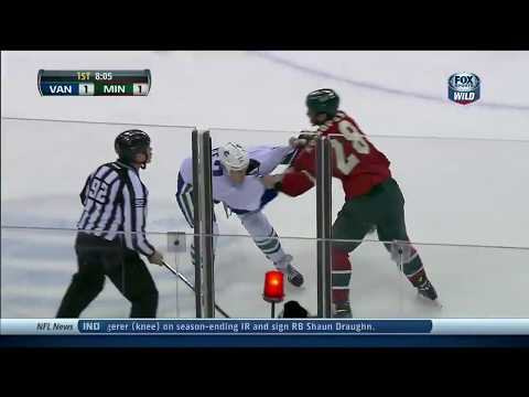 Dale Weise vs Zenon Konopka Dec,17 2013