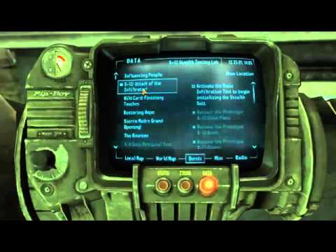 Return to Fallout New Vegas Walkthrough with Commentary Part 101   Stealth Quest Ahoy